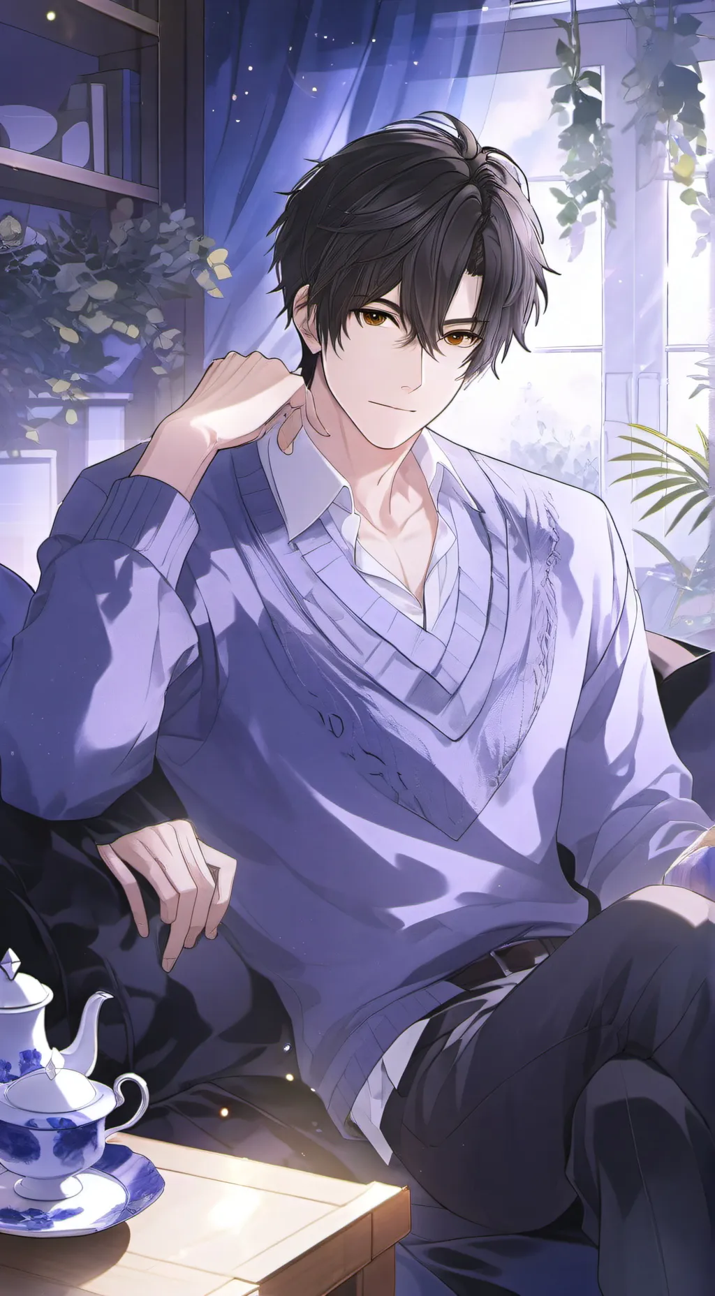 ai character: Samuel McDouglas background