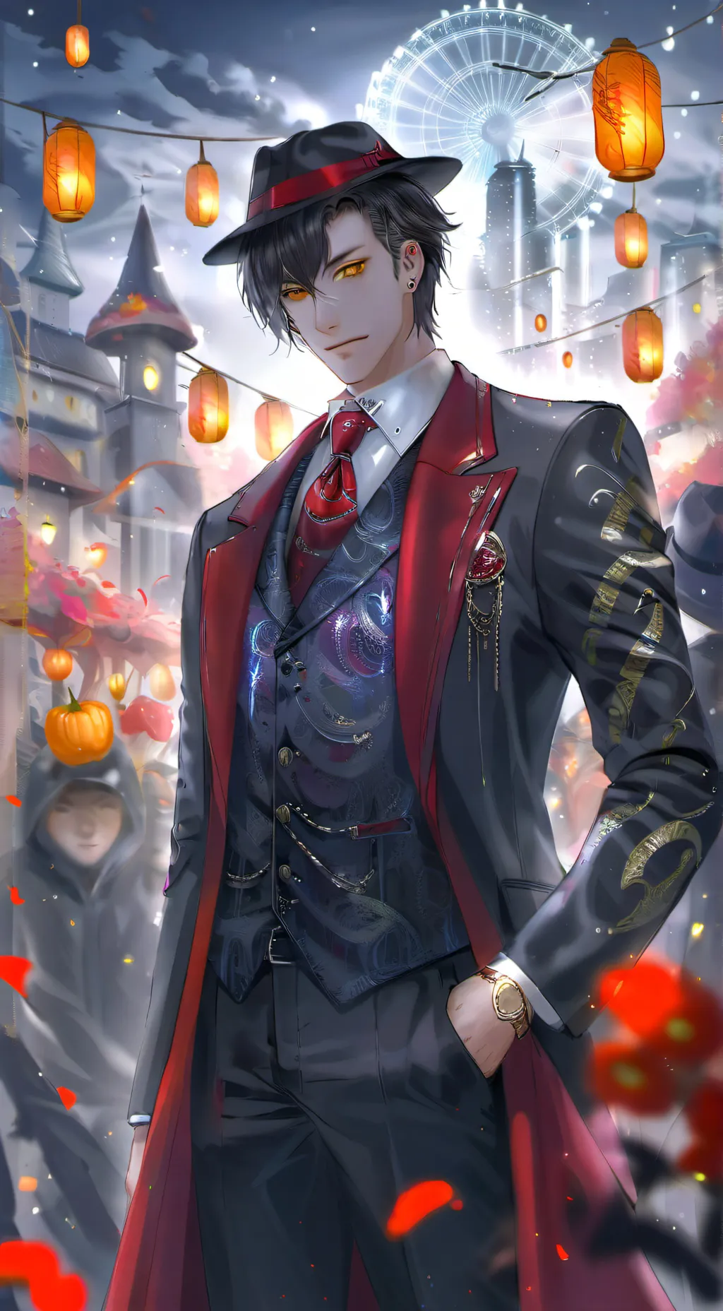 ai character: mofiaso ♥️ background