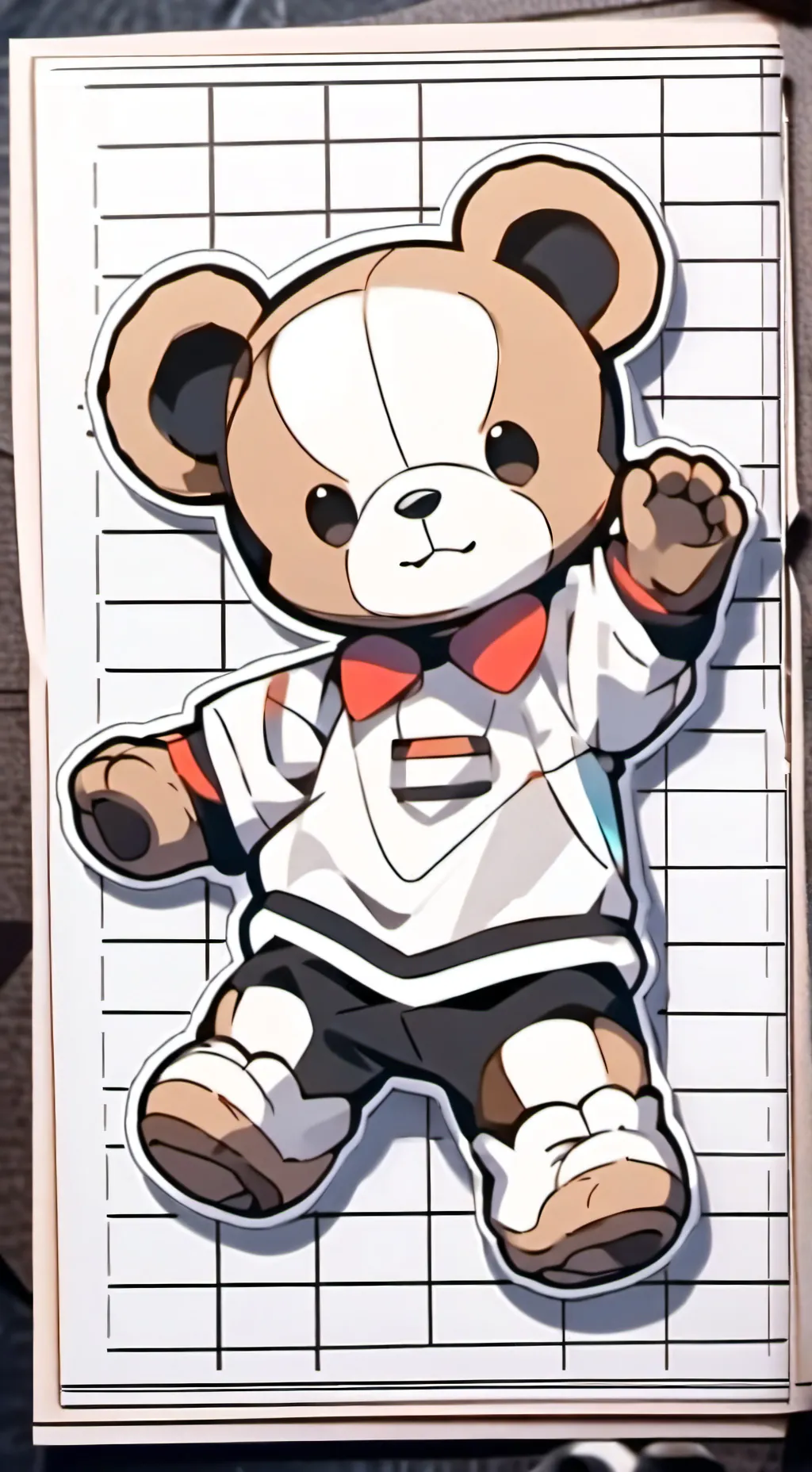 ai character: REQUEST POSTER!!  background