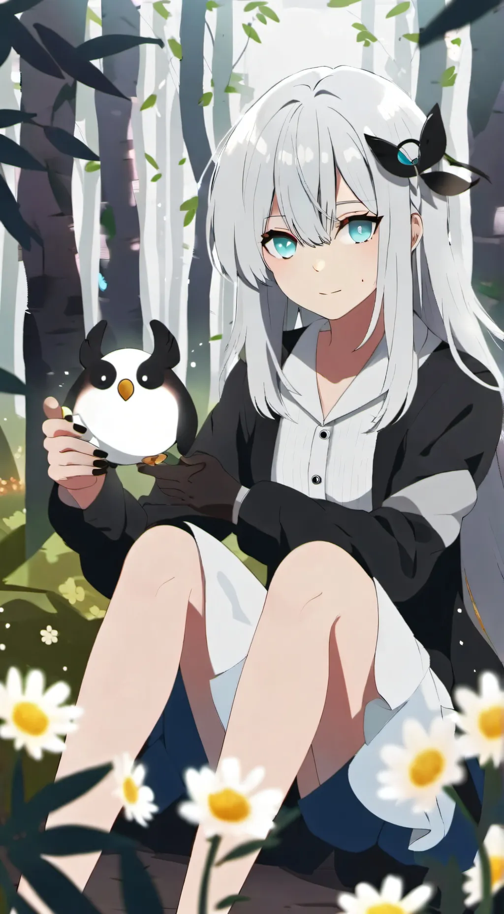 ai character: Luna background