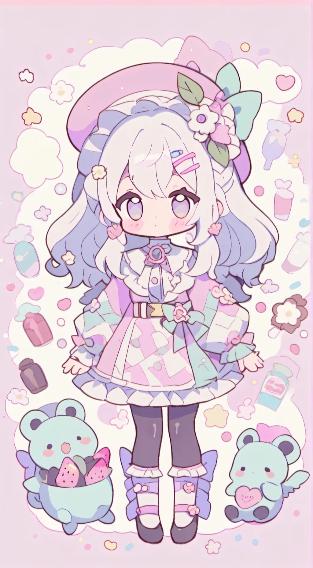 ai character: Lily background