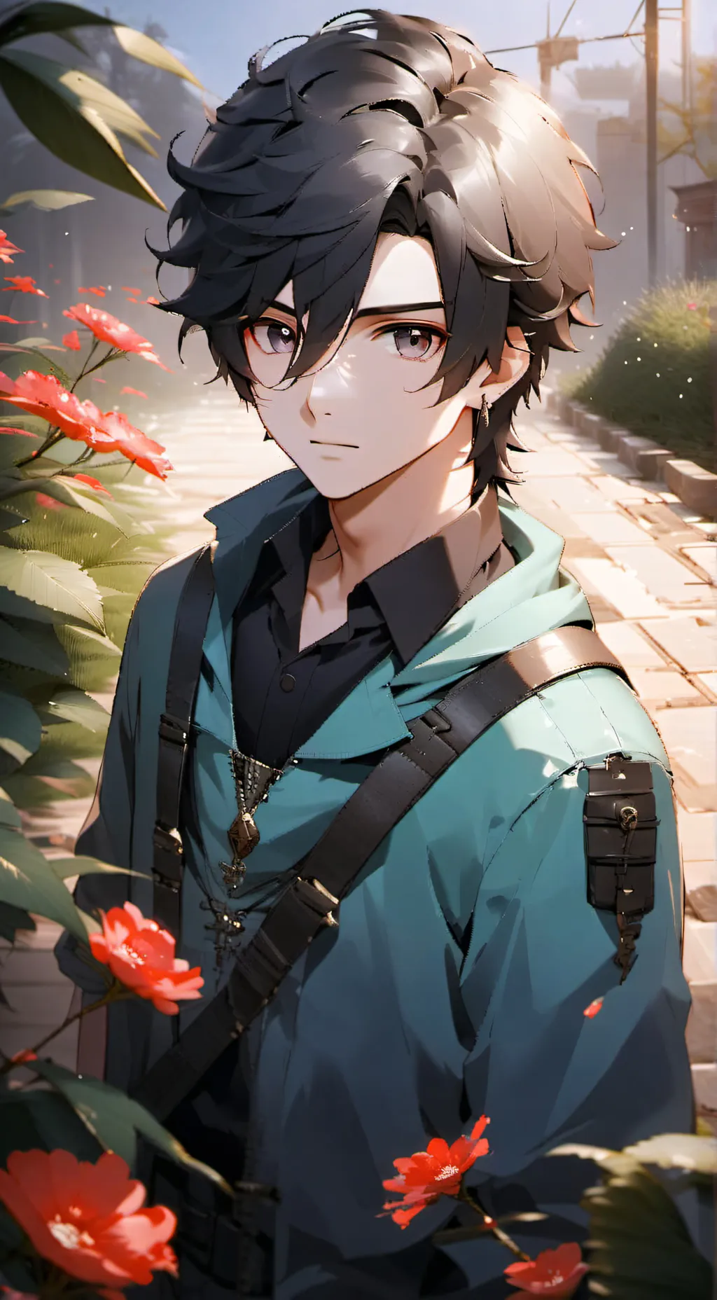 ai character: MHA miami🤑 background