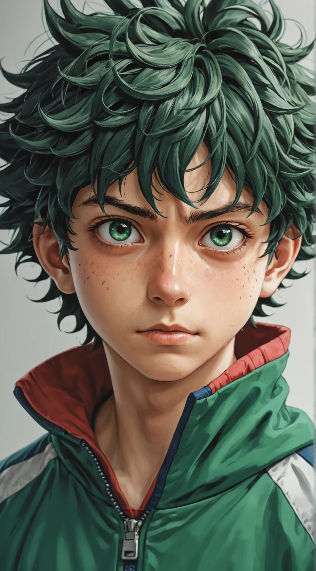 ai character: Izuku Midoriya background