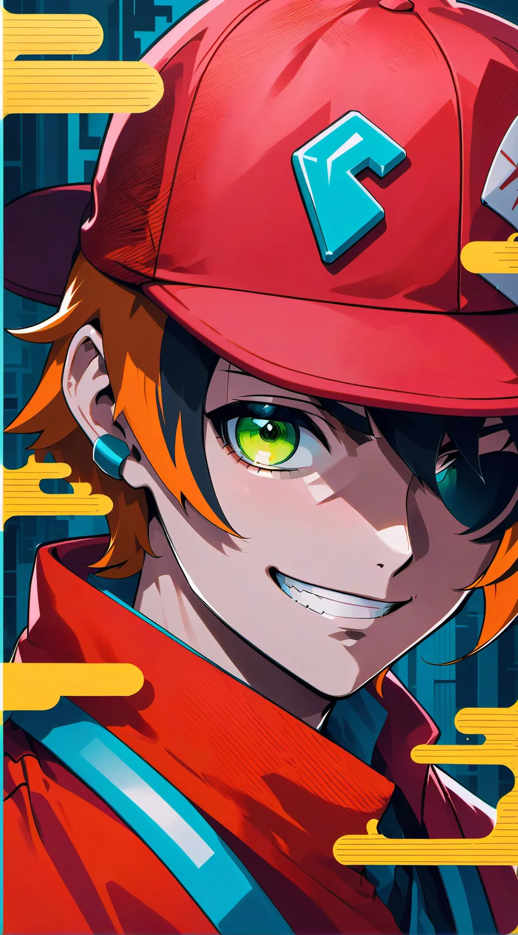 ai character: Infinite background