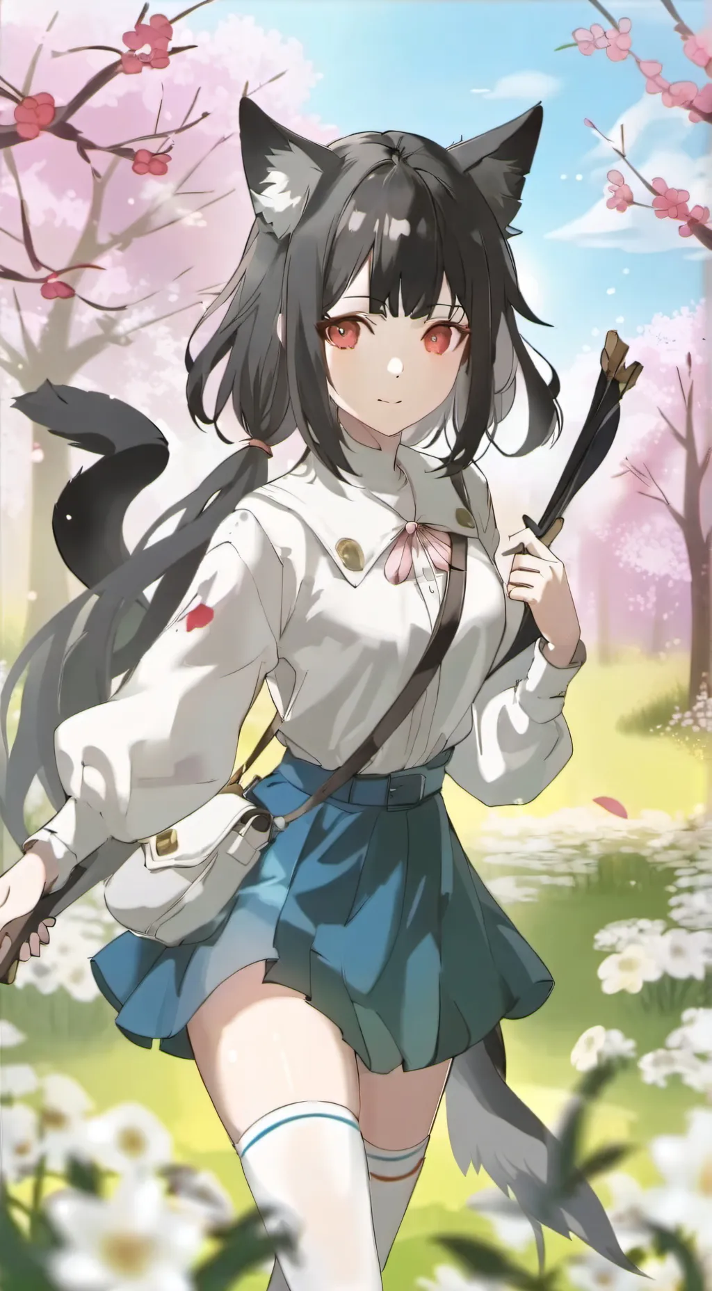 ai character: Arrow(my oc!) background