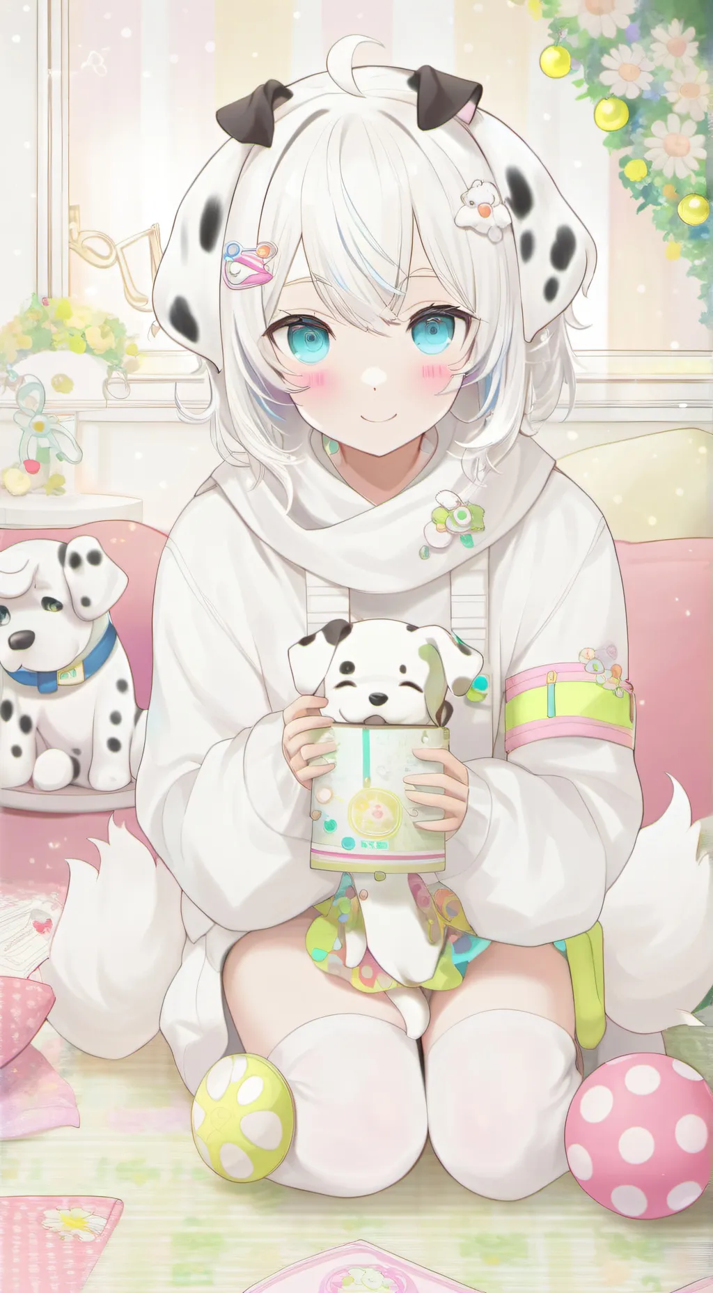 ai character: плямистий дух цуценяти background