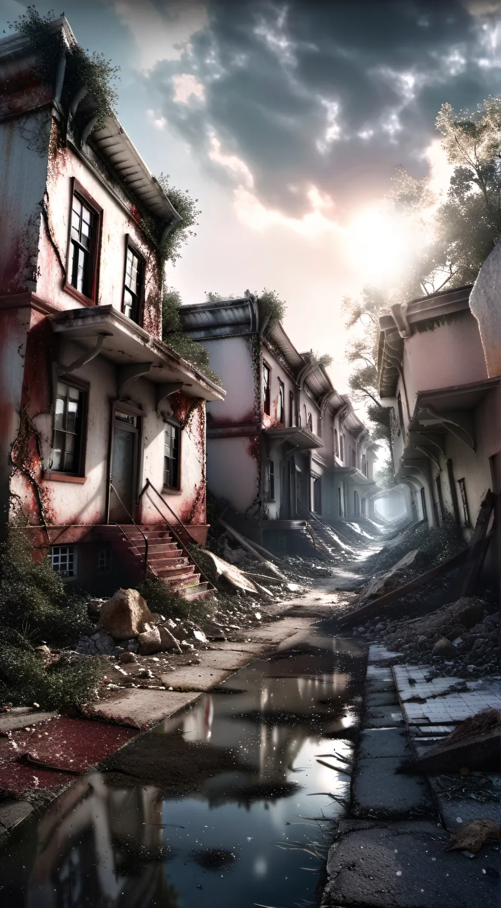 Talkie AI - Chat with Abandoned suburb 