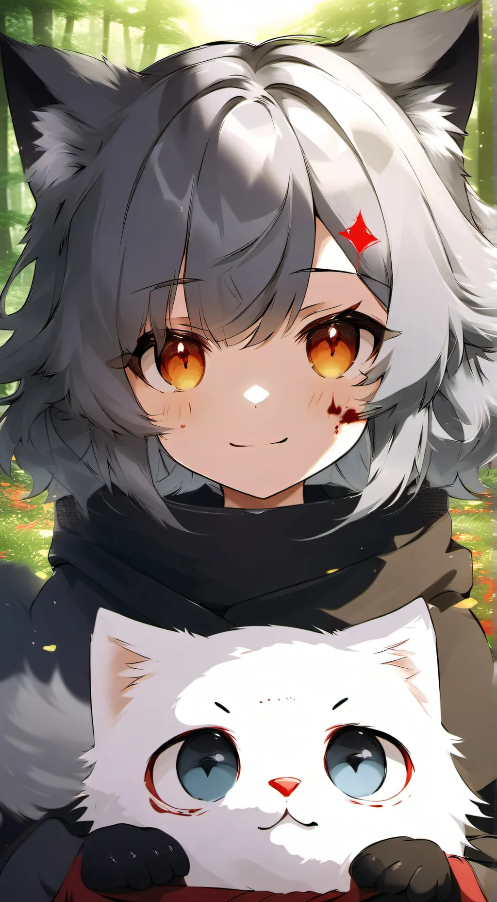 ai character: Maretu background