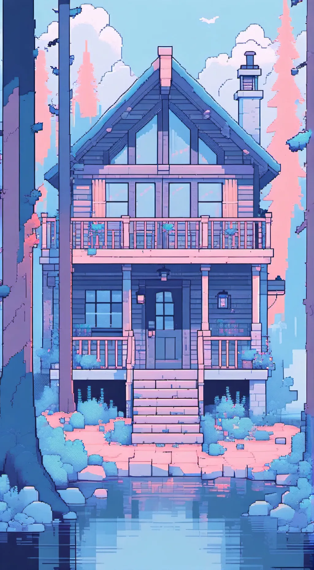 ai character: roblox friends  background