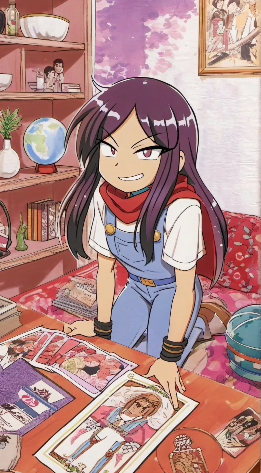 ai character: Aiien background