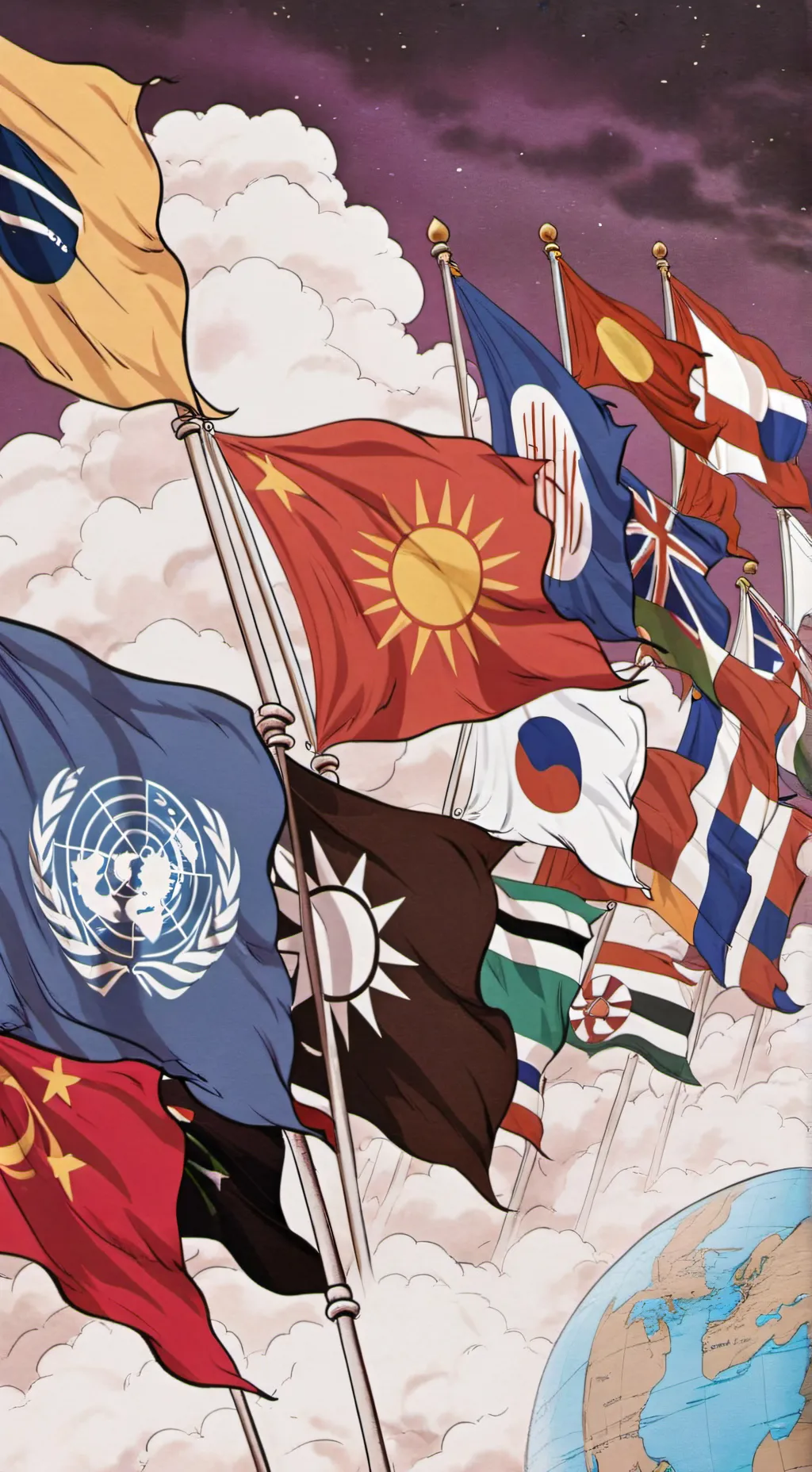 ai character: Organisations 🌍 background