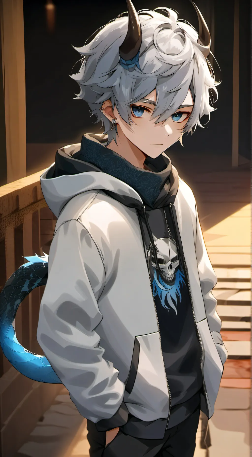 ai character: Ash background