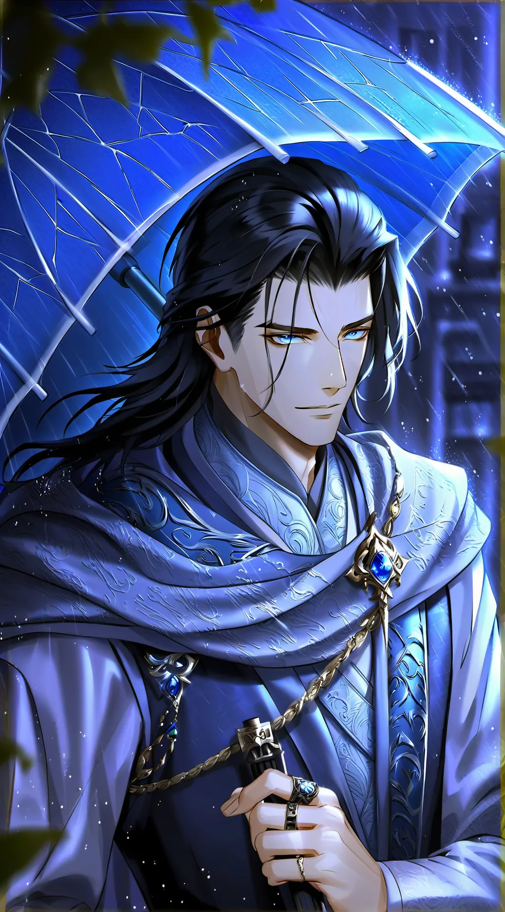 ai character: Davis  background