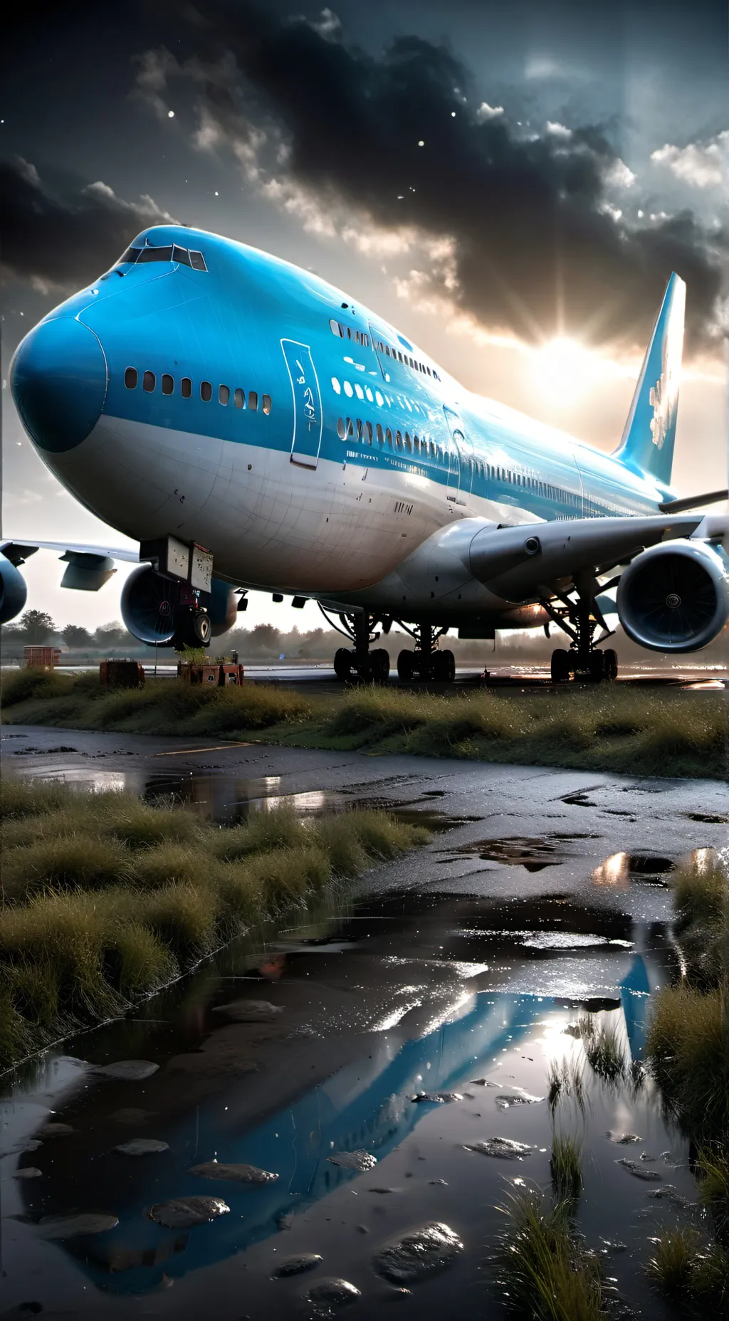 ai character: KLM flight 3089 background