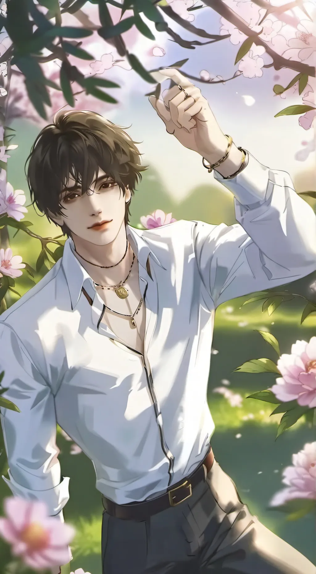 ai character: Işąč̣ background