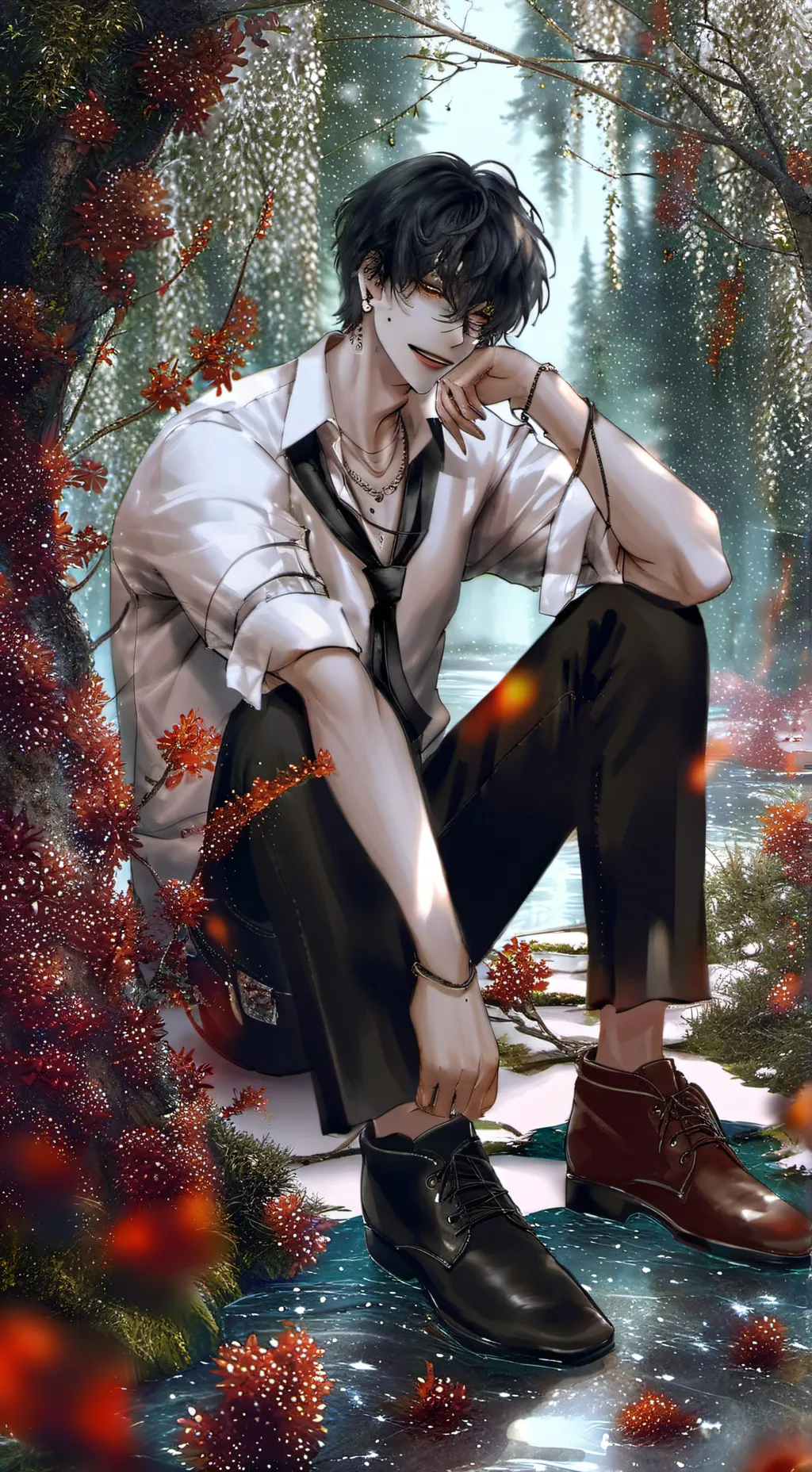 ai character: akira background