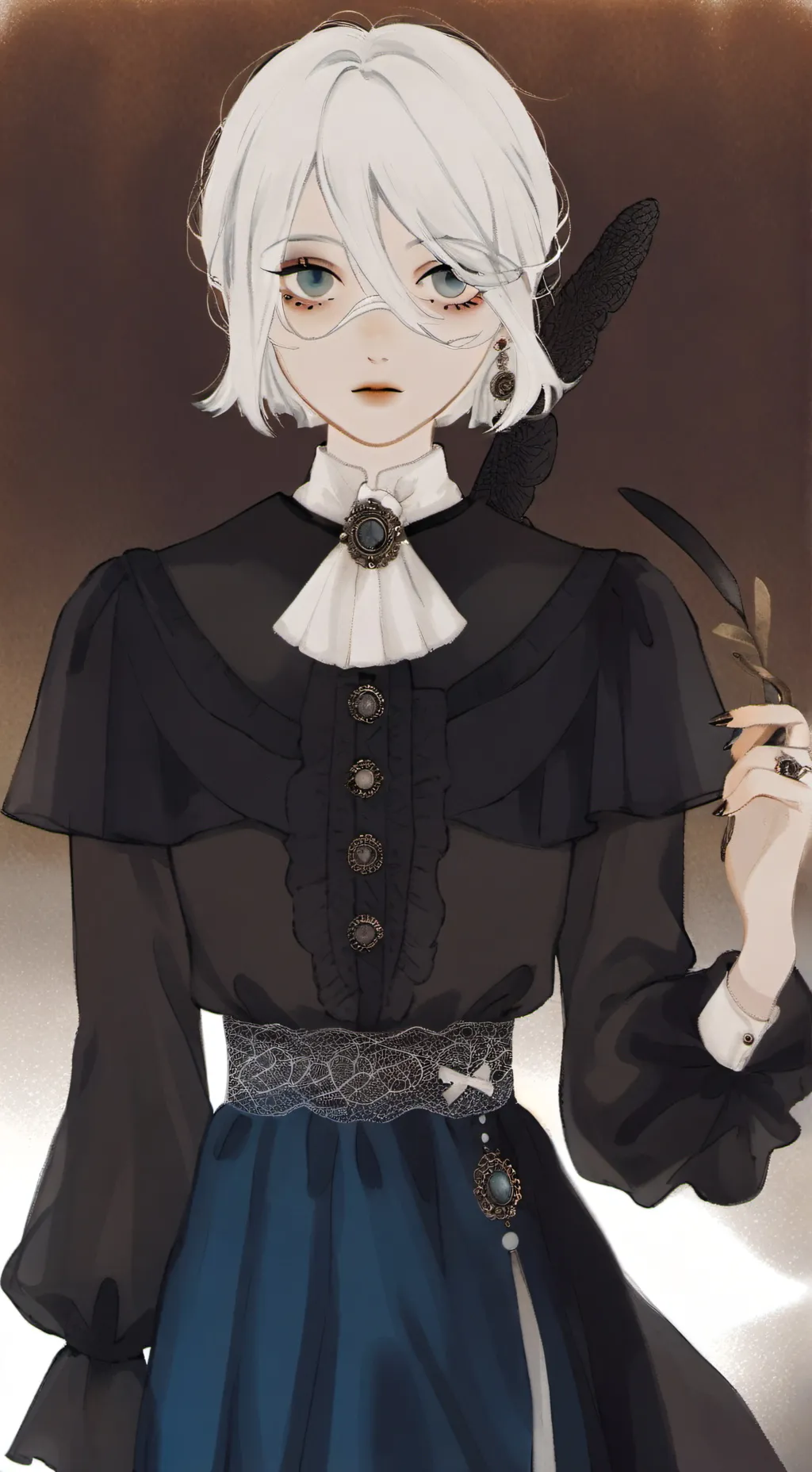 ai character: kana background