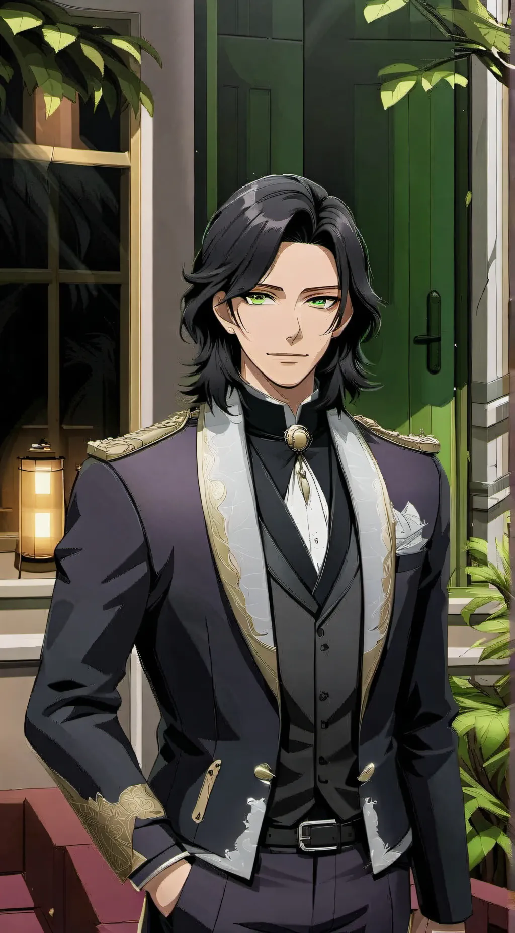 ai character: alan background