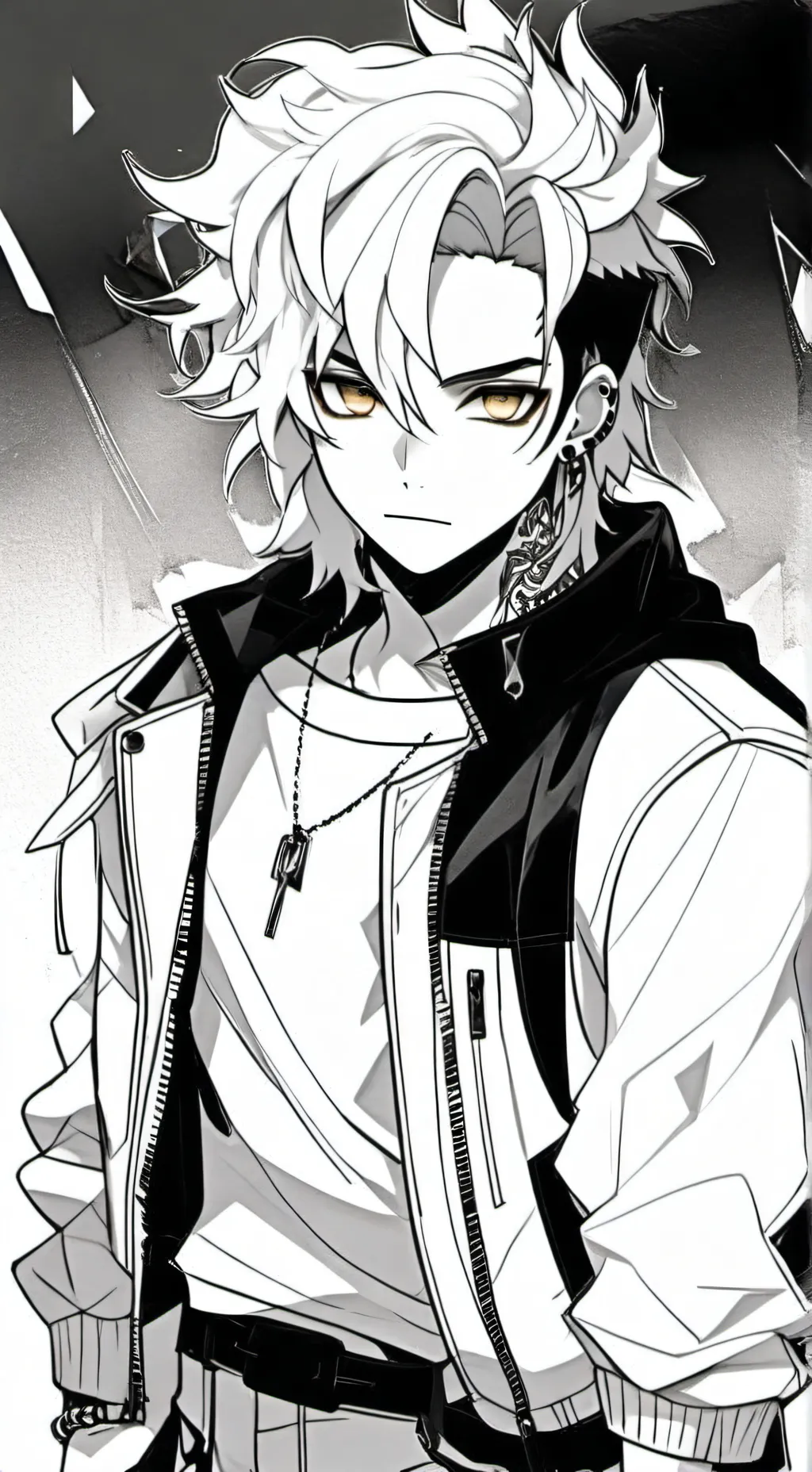 ai character: Leon background