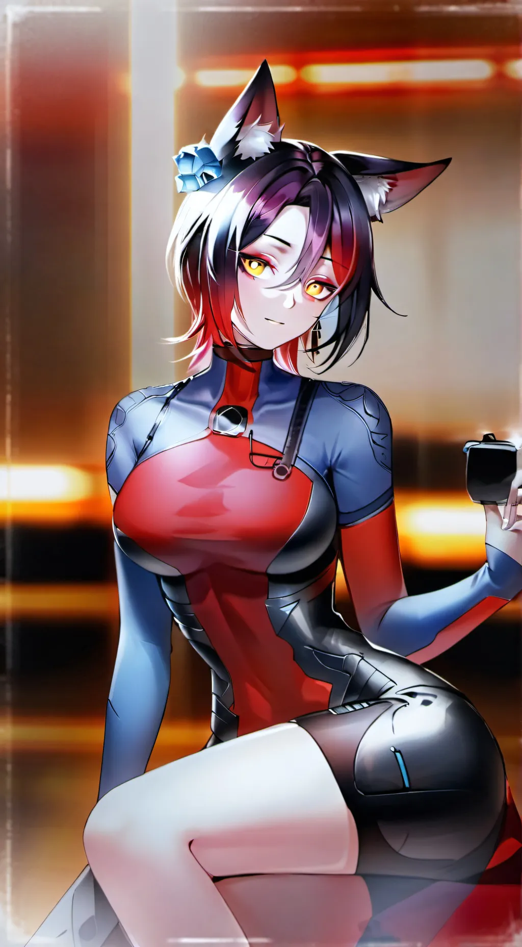 ai character: mykora background