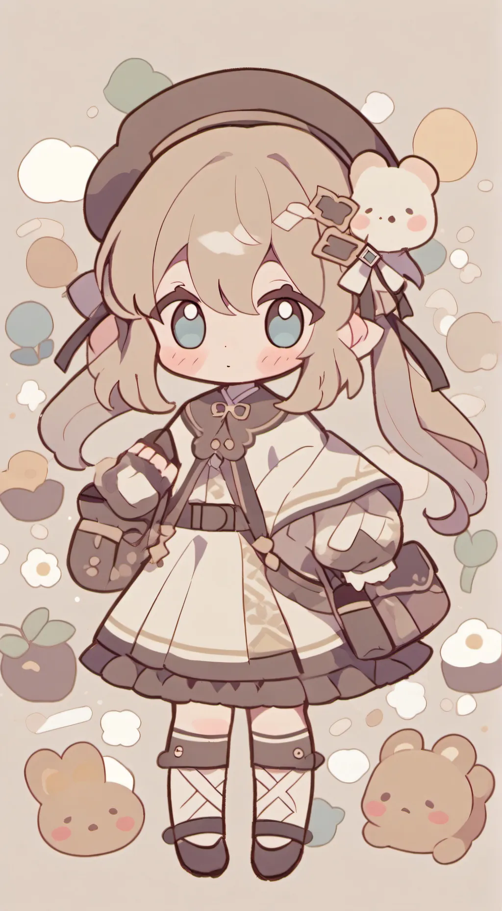 ai character: KNY Train🚅#🌫 background