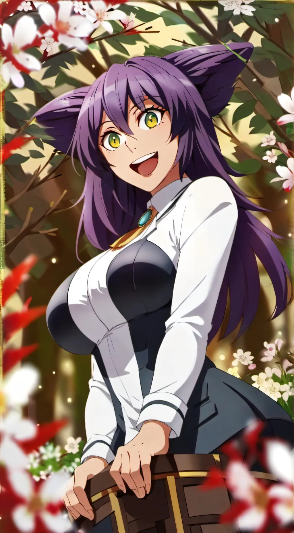 ai character: Lilly background