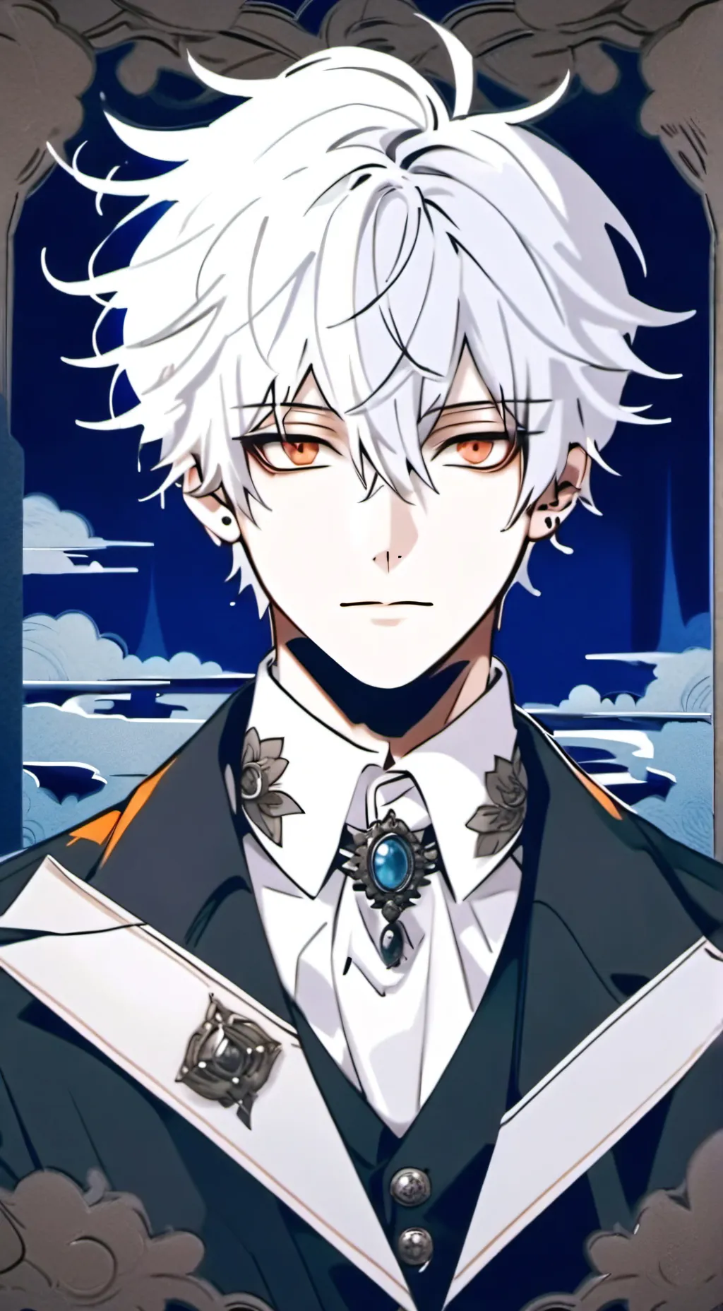 ai character: Chris  background