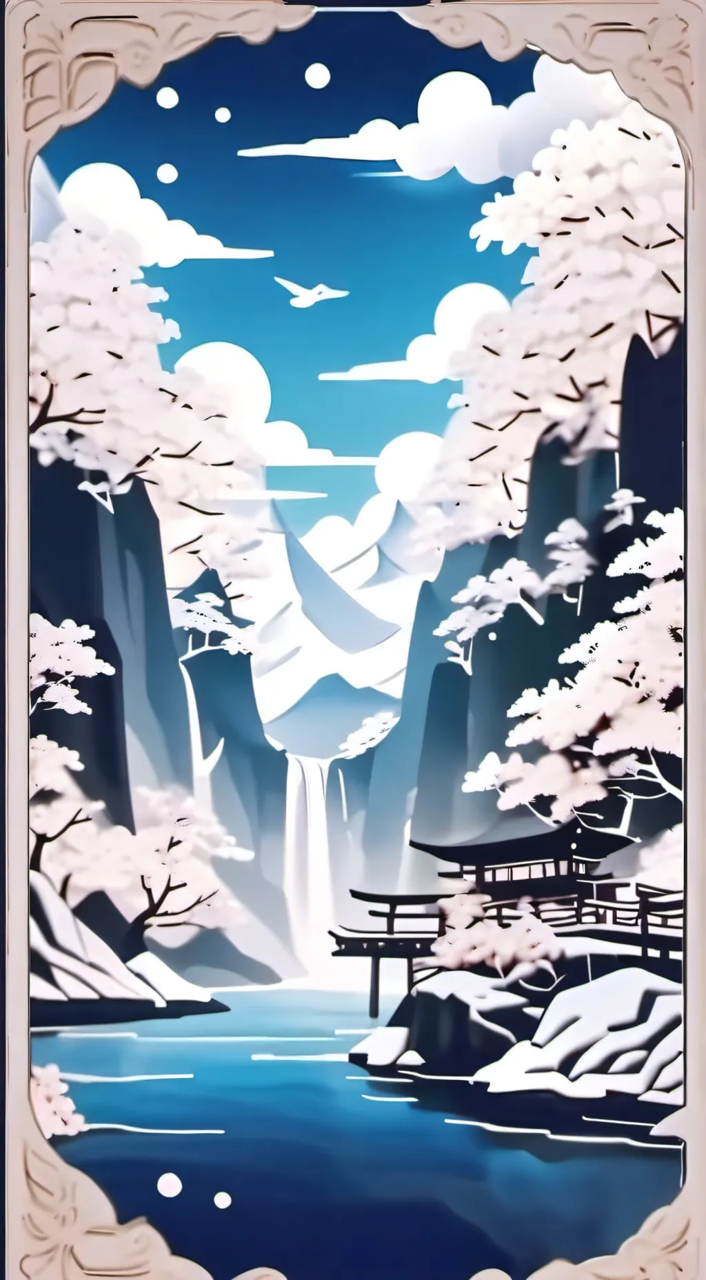 ai character: kny background