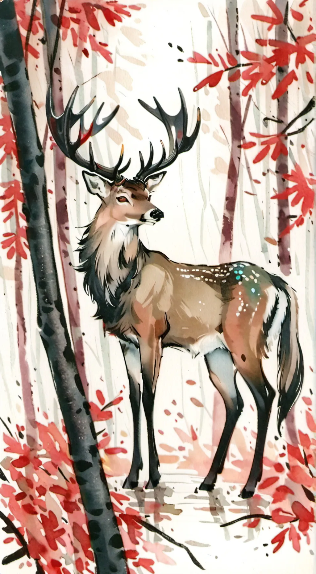 ai character: 99 dias en bosque  background