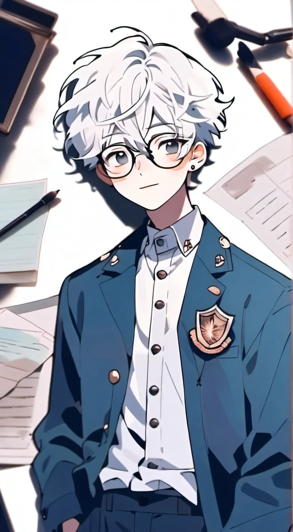 ai character: David  background