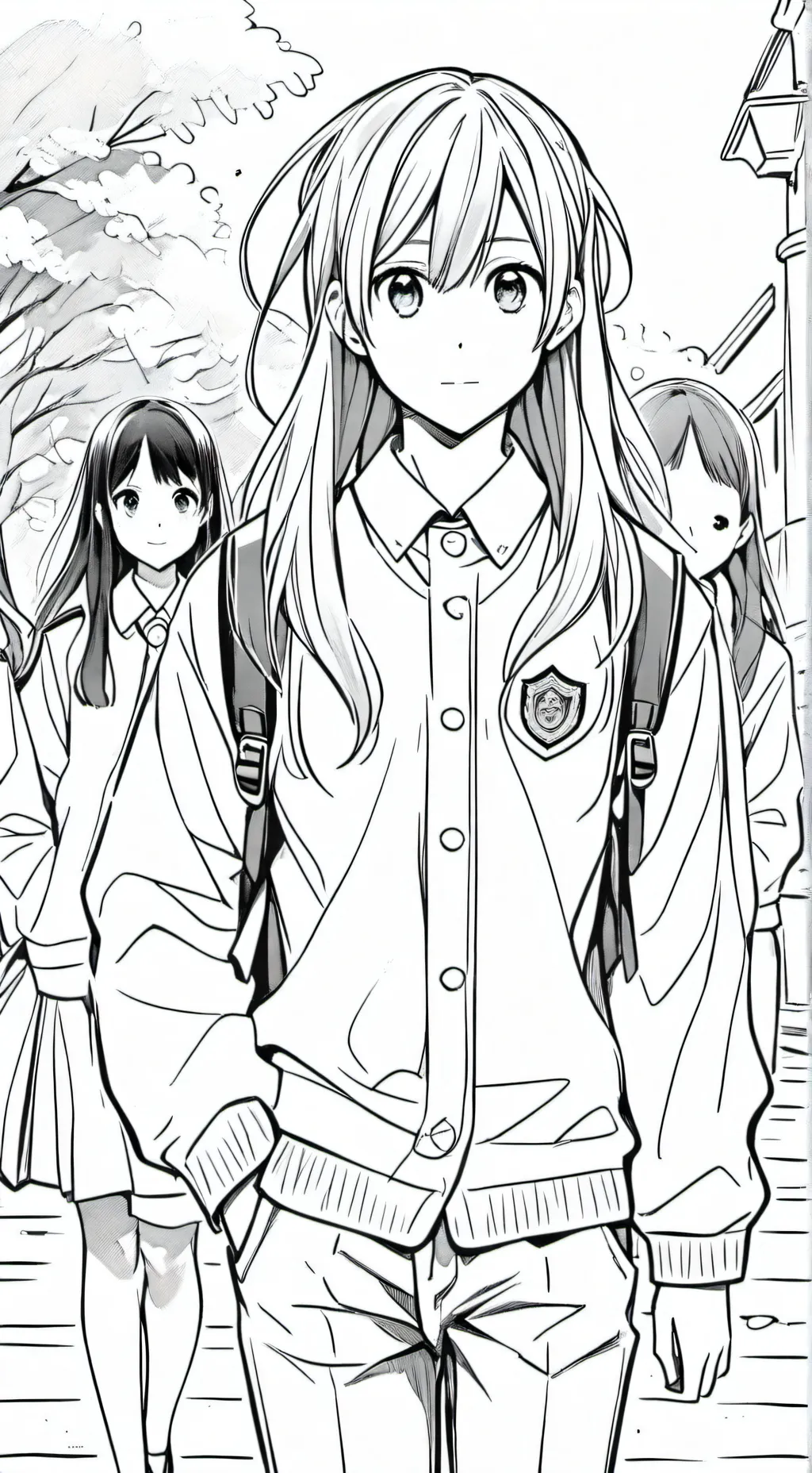 ai character: internaat background