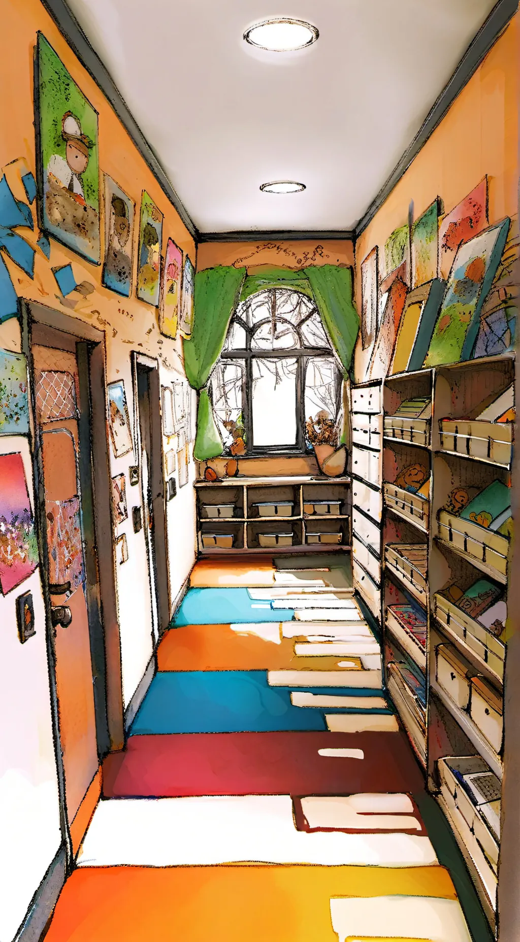 ai character: daycare story 0 background