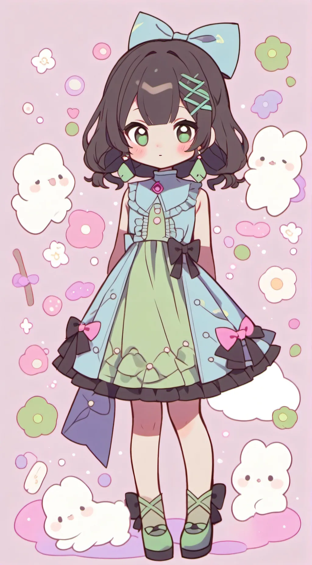 ai character: Clara, e sua mãe👭🏼 background