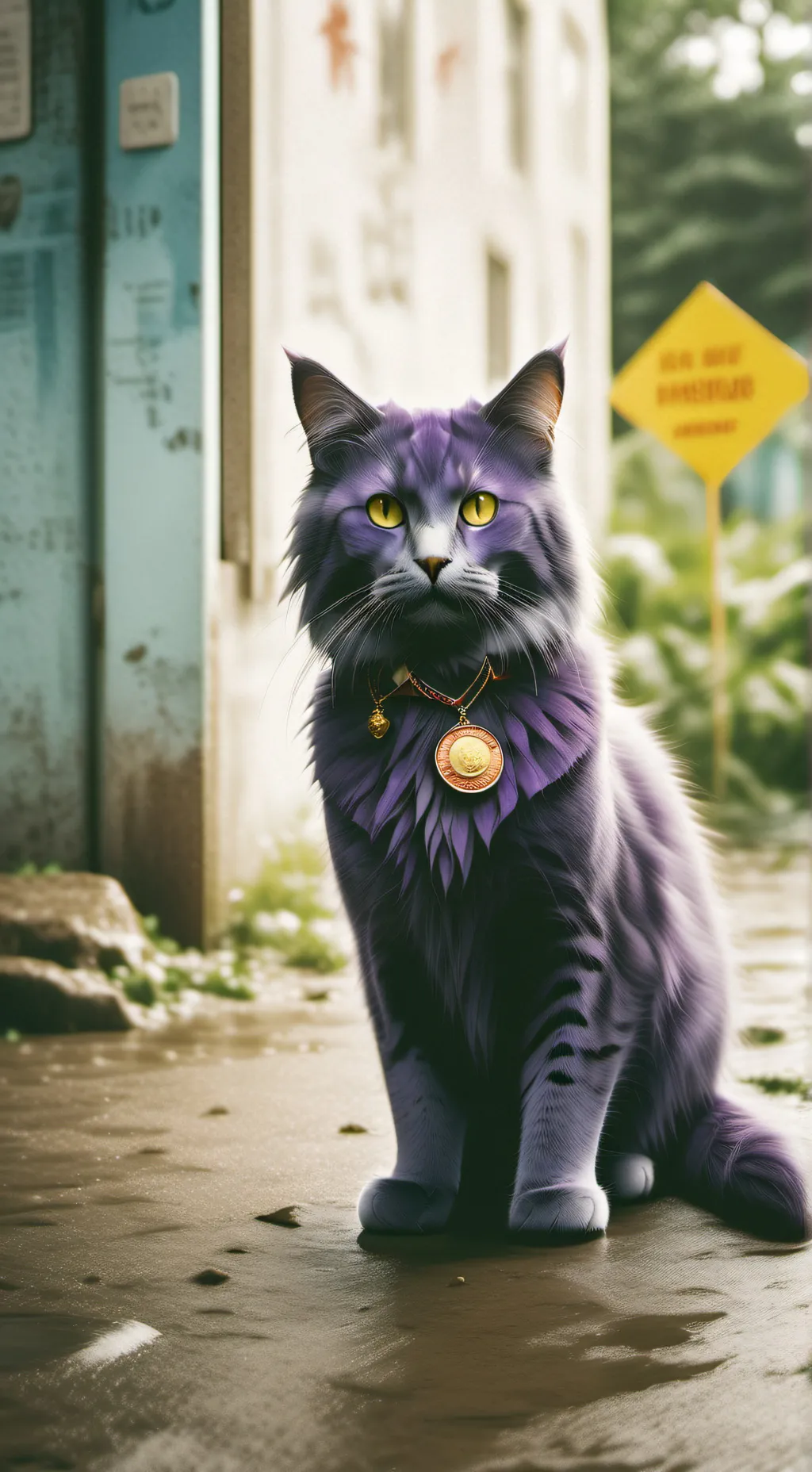 ai character: Catnap  background