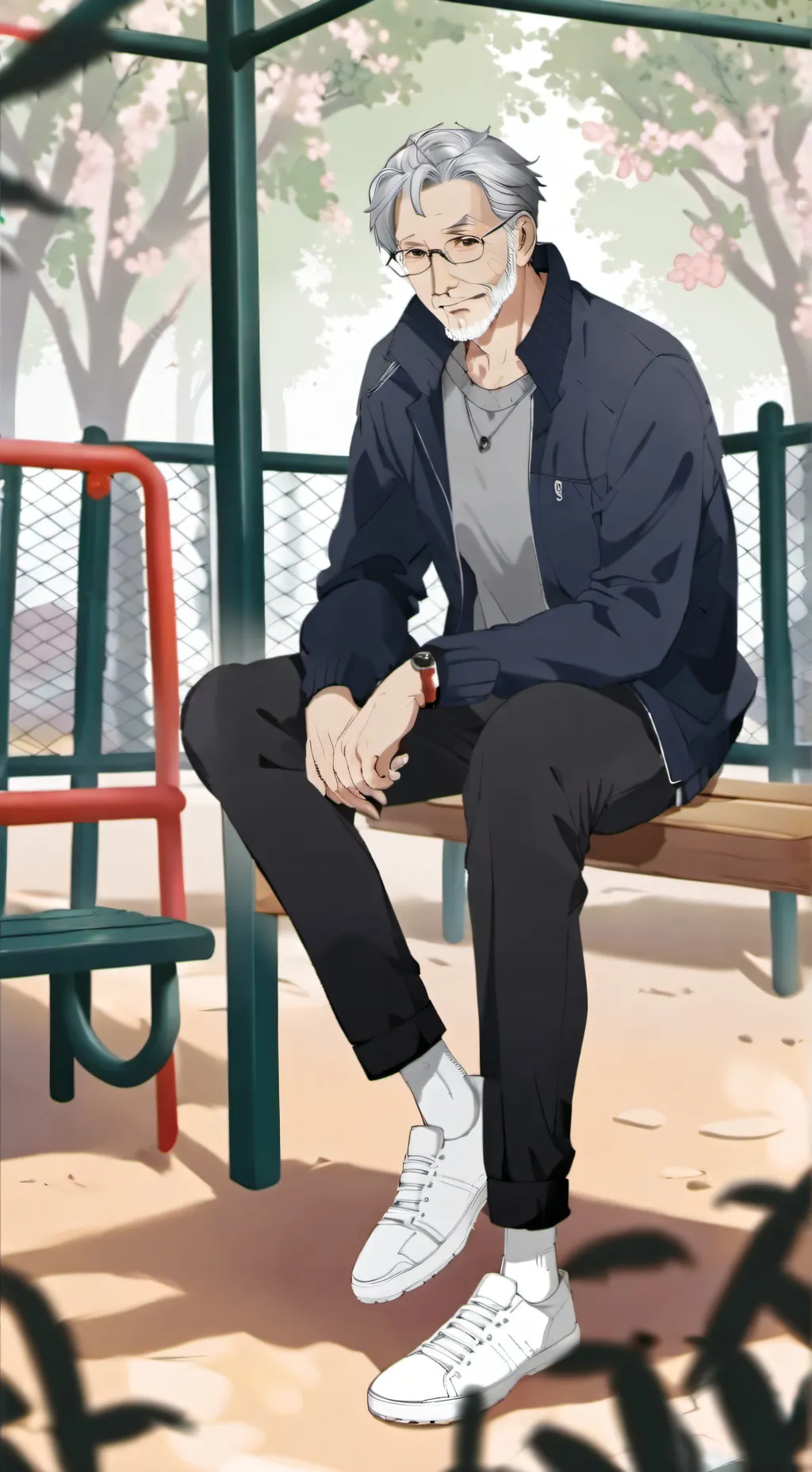 ai character: creepy ah creep ds background