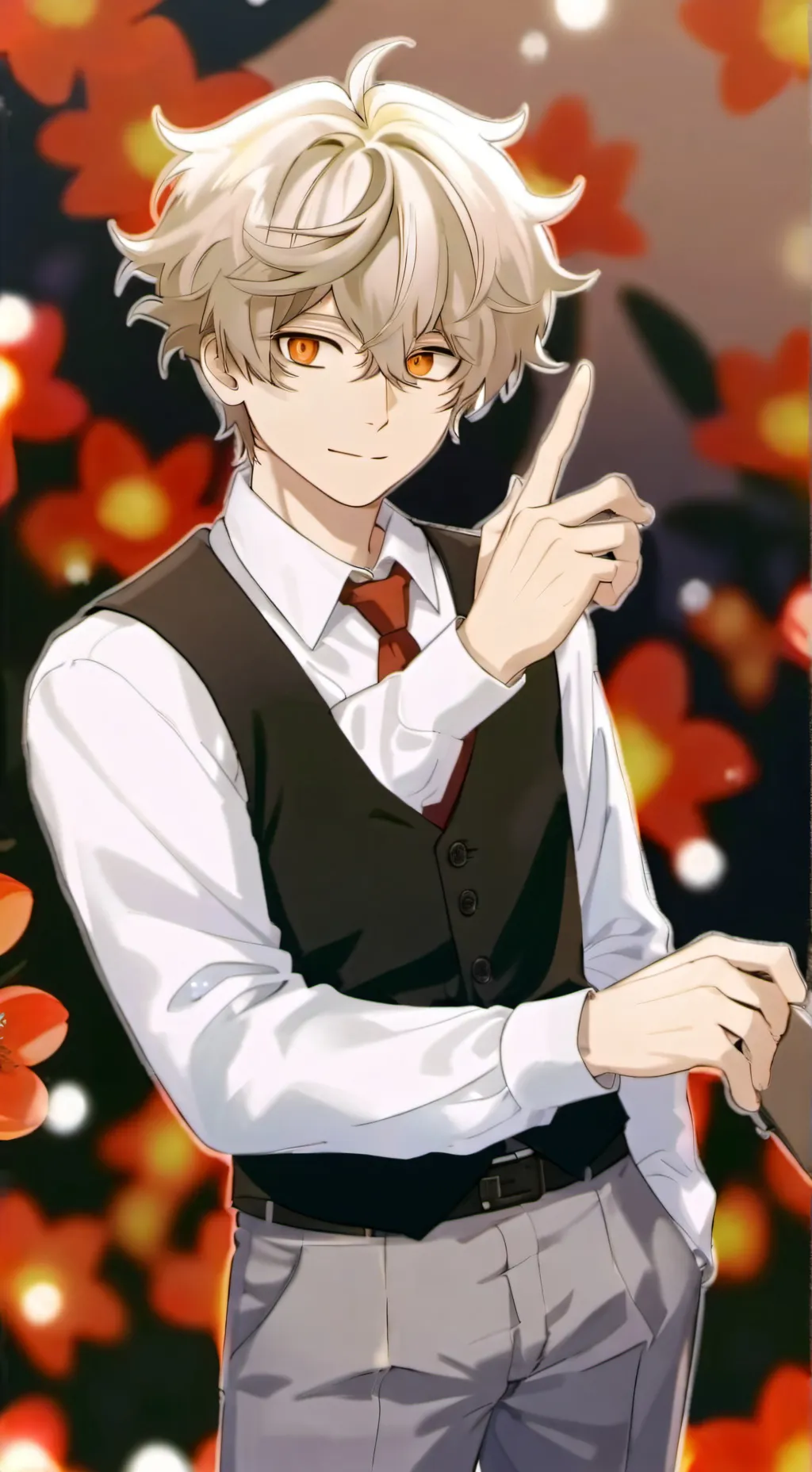 ai character: brain dead background