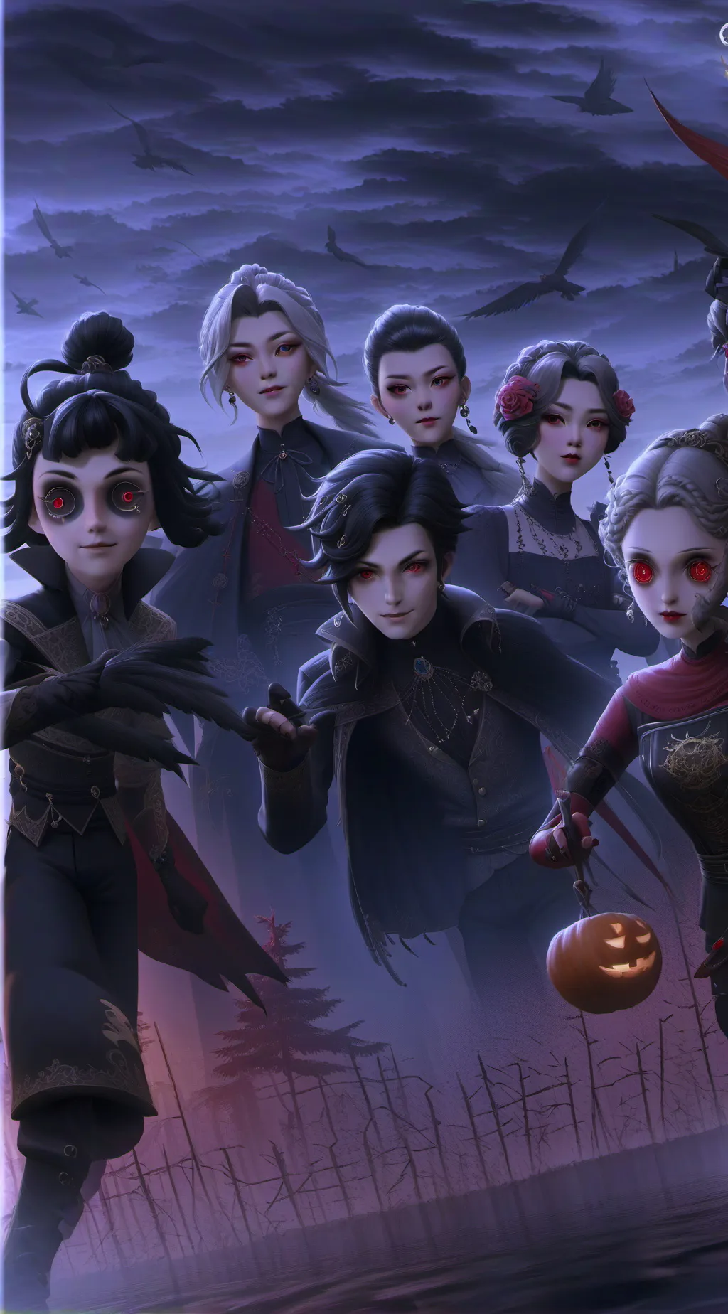 ai character: k-pop demon hunter background