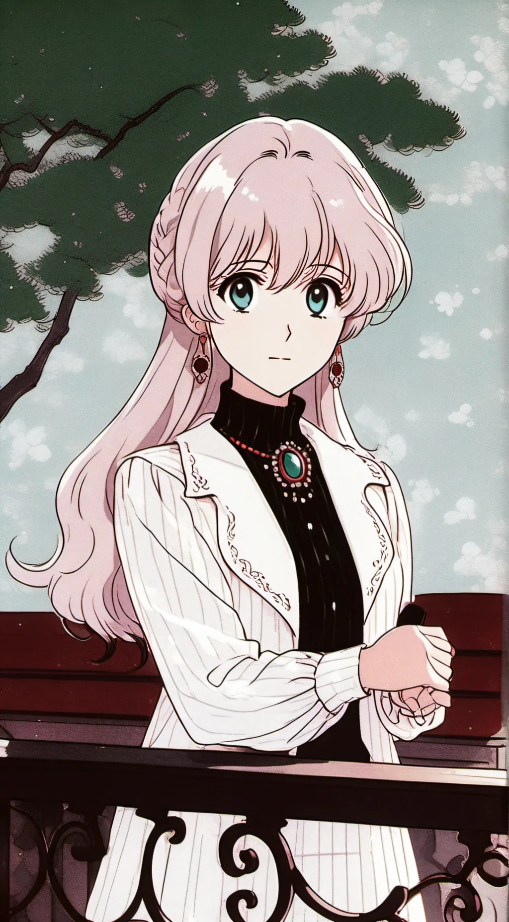 ai character: Marlet❤️‍🔥😍 background