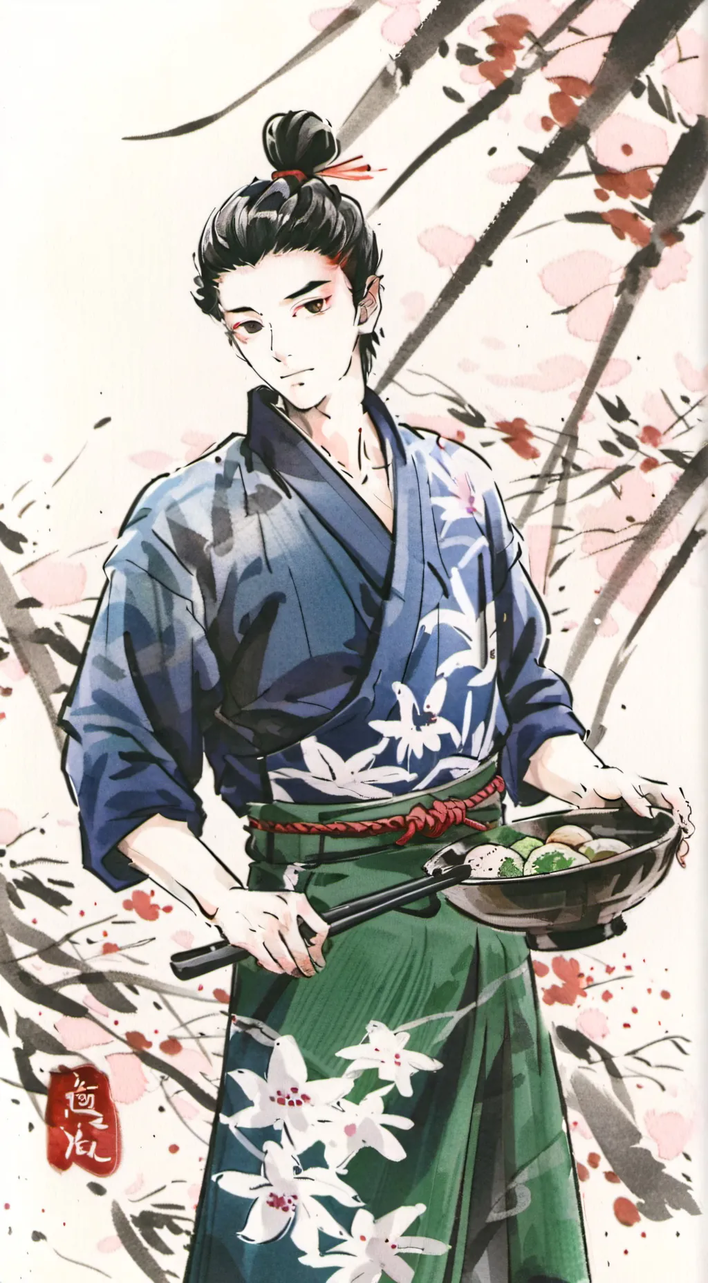 ai character: kamaboko squad background