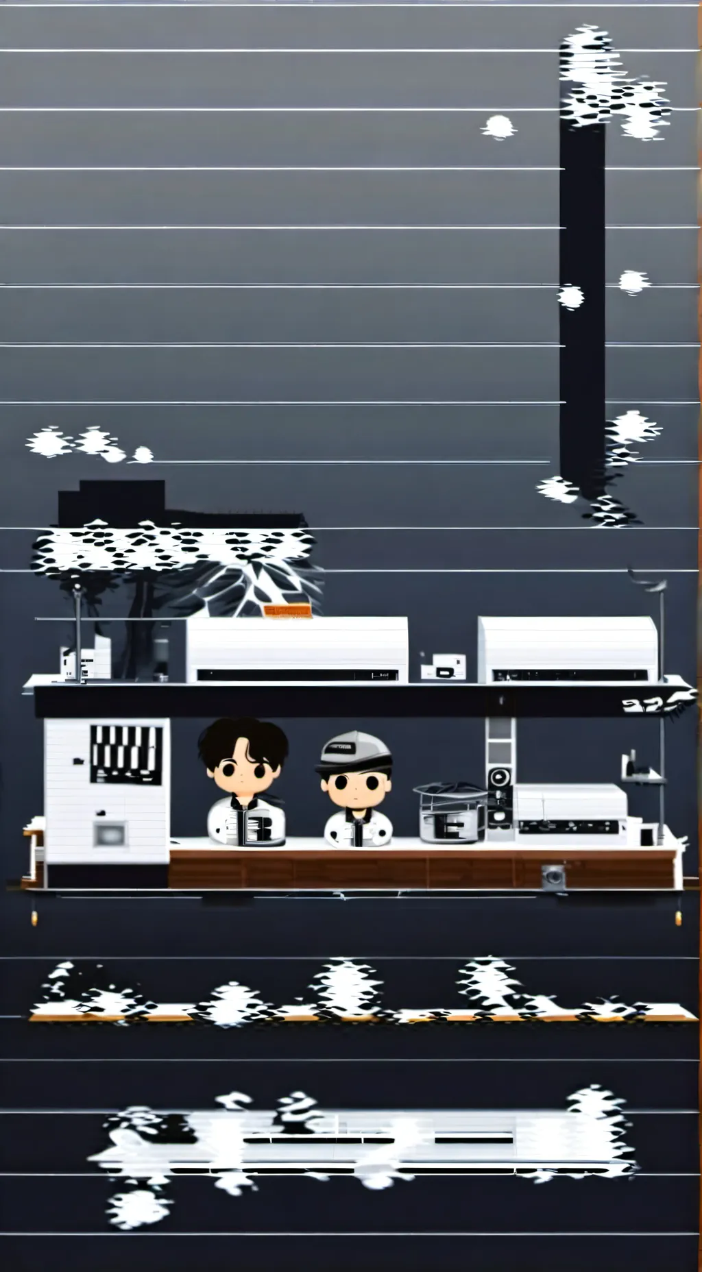 ai character: Stray Kids  background