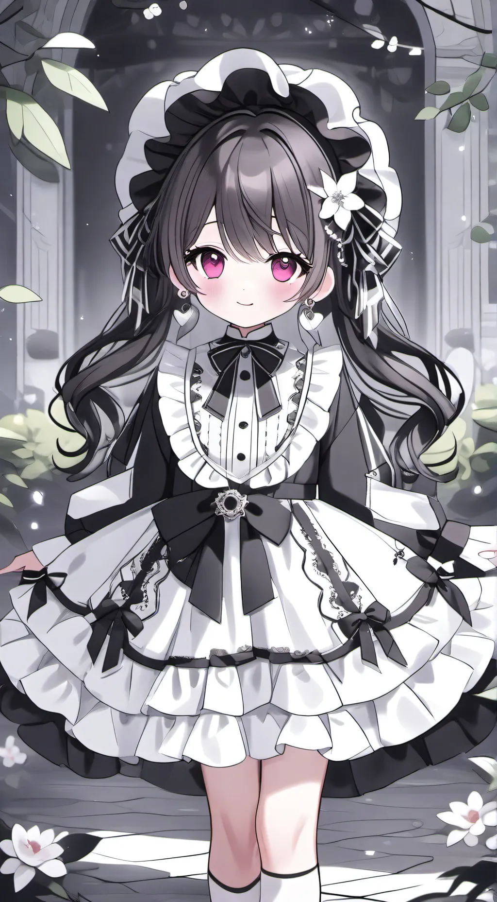 ai character: You’re maid background