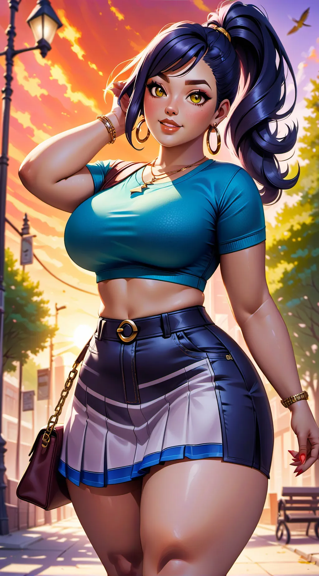 ai character: Breanna  background