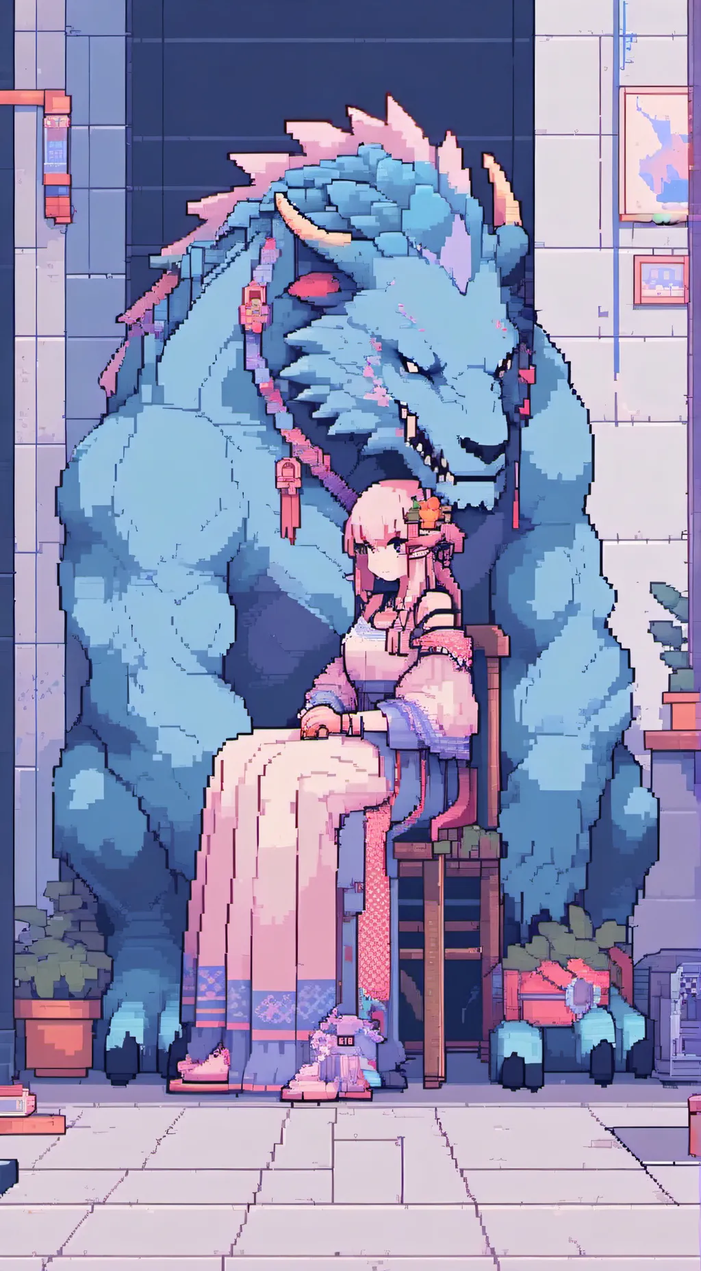 ai character: Any  background