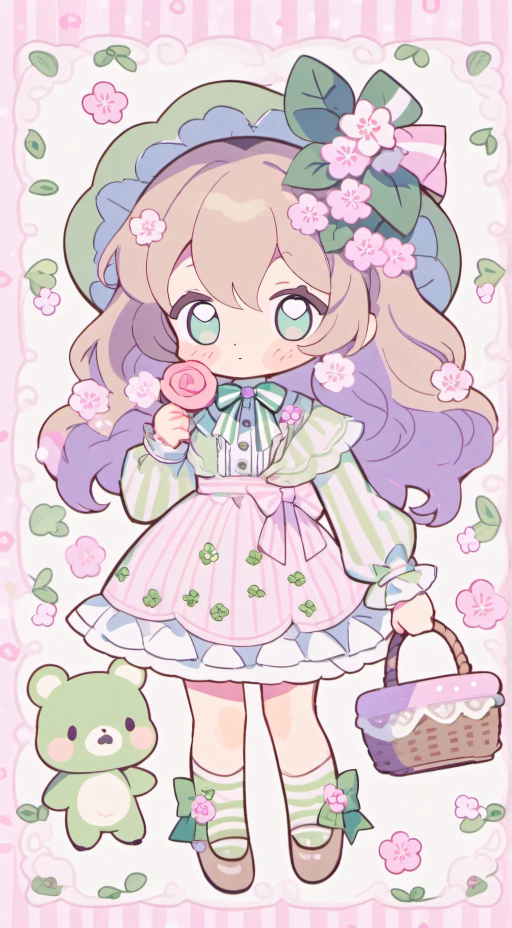 ai character: Bassie!(again) background