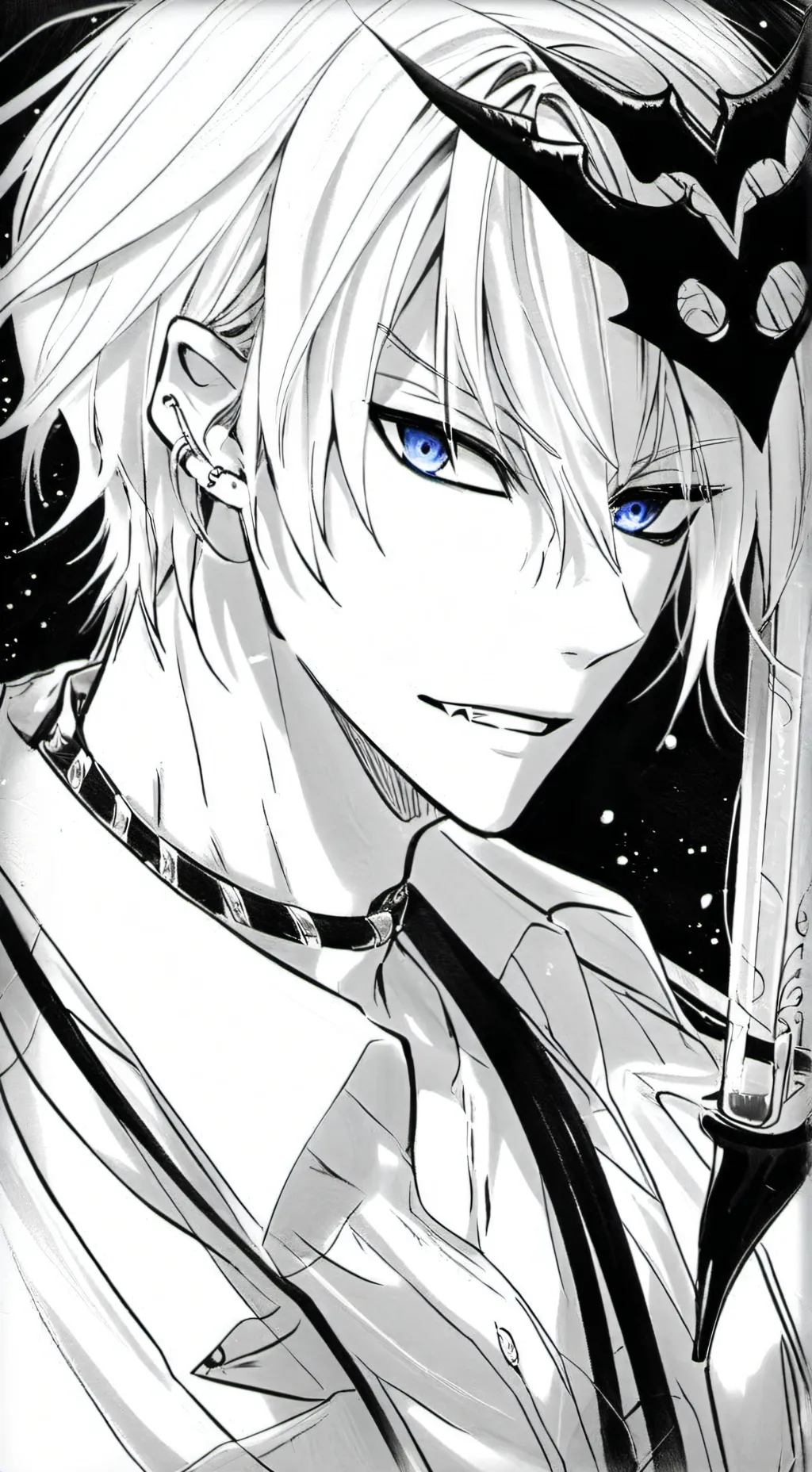 ai character: crollo~° background