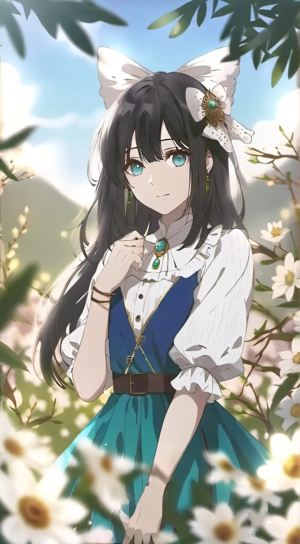 ai character: clara background