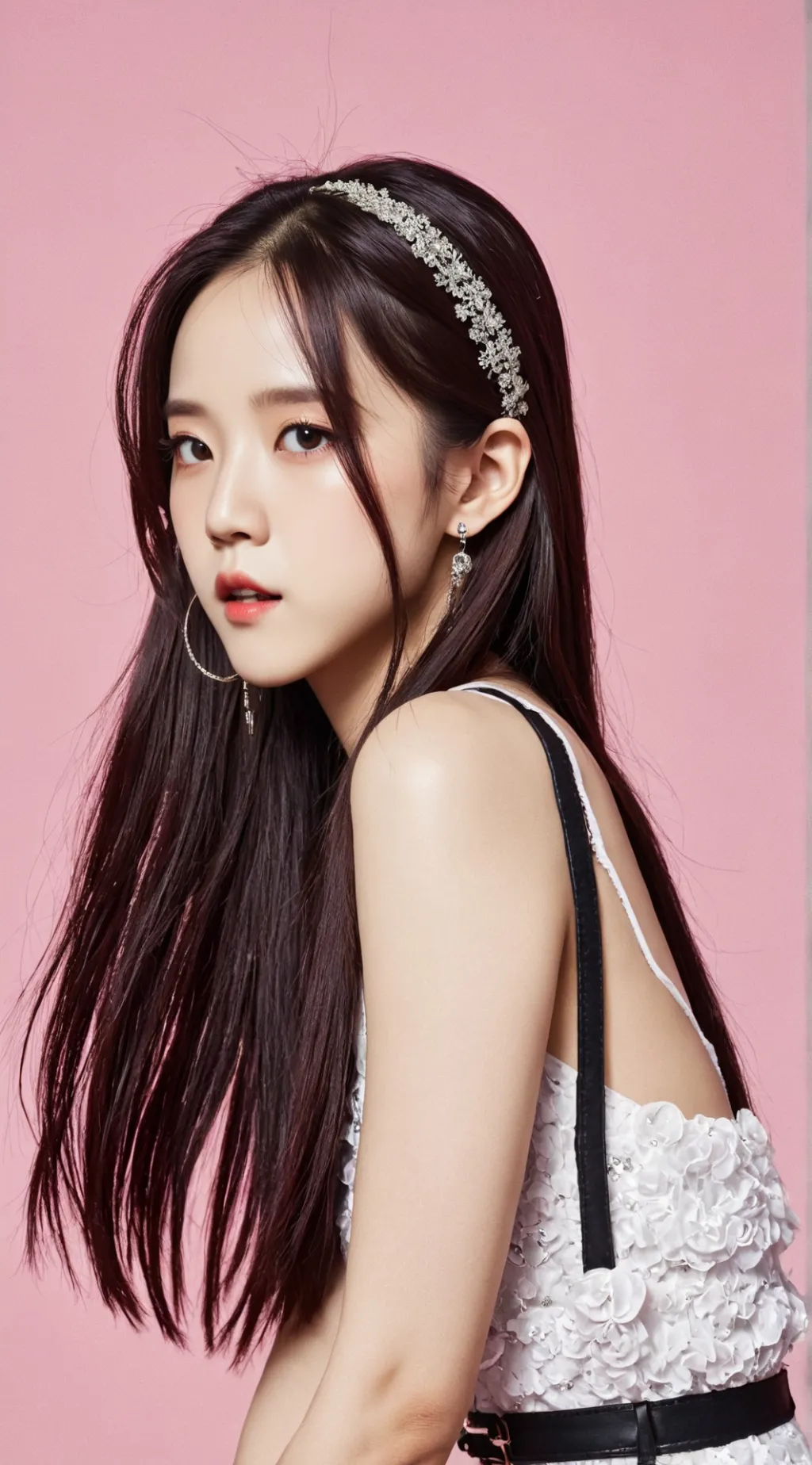 ai character: Kim jisoo background