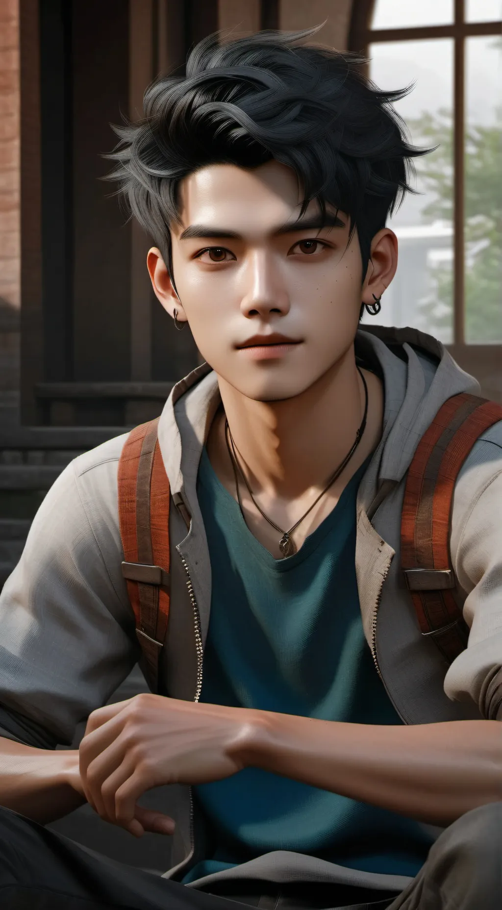 ai character: zai background