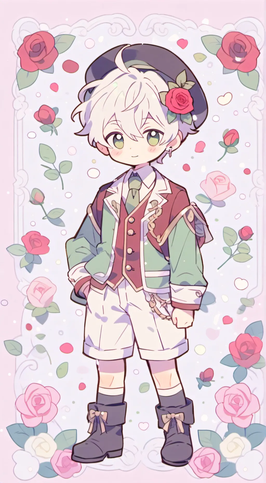 ai character: The Lovebird  background