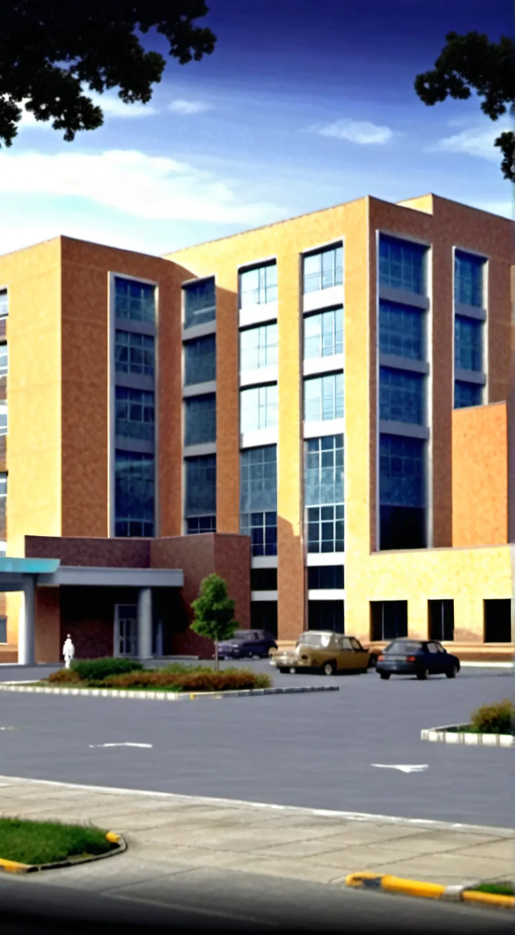 ai character: dw hospital au background